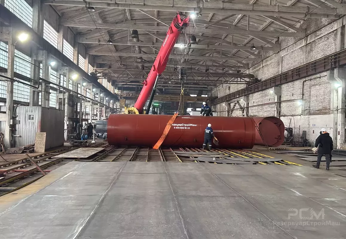 Изготовление и доставка РВС-800 м3